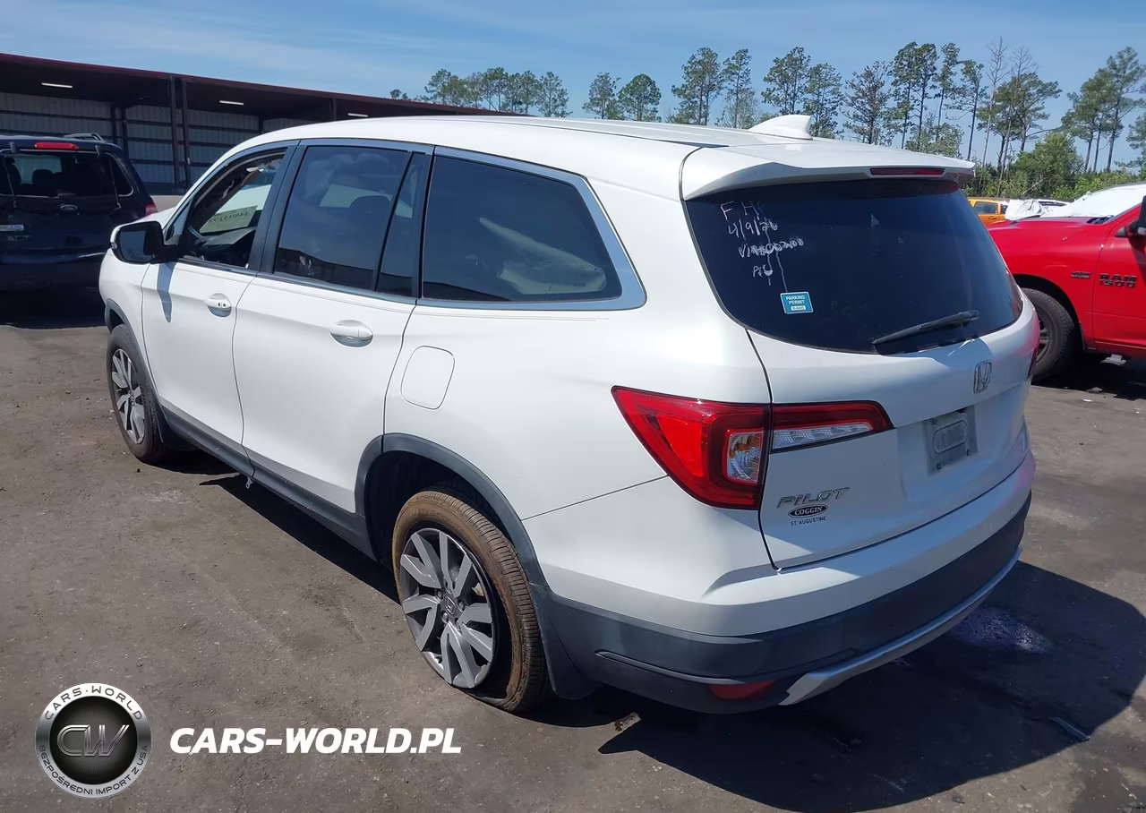 2021 Honda Pilot 2Wd Ex VIN:5FNYF5H37MB002106 - 3