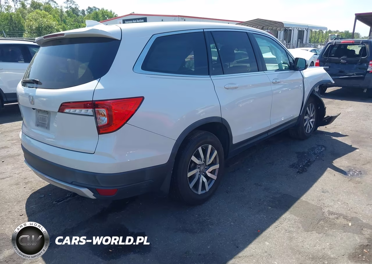 2021 Honda Pilot 2Wd Ex VIN:5FNYF5H37MB002106 - 4