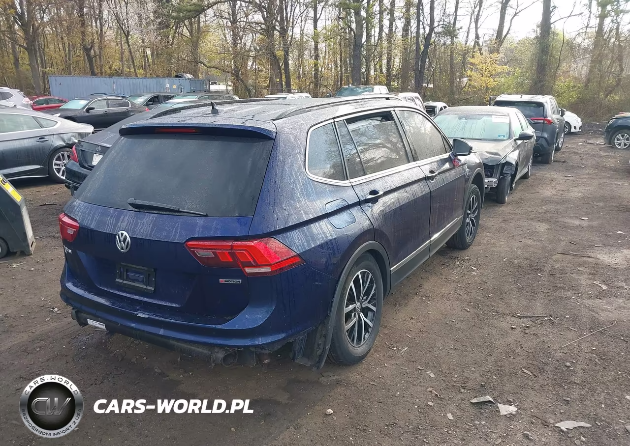 2021 Volkswagen Tiguan 2.0T Se-2.0T Se R-Line Black-2.0T Sel VIN:3VV2B7AX7MM025425 - 4