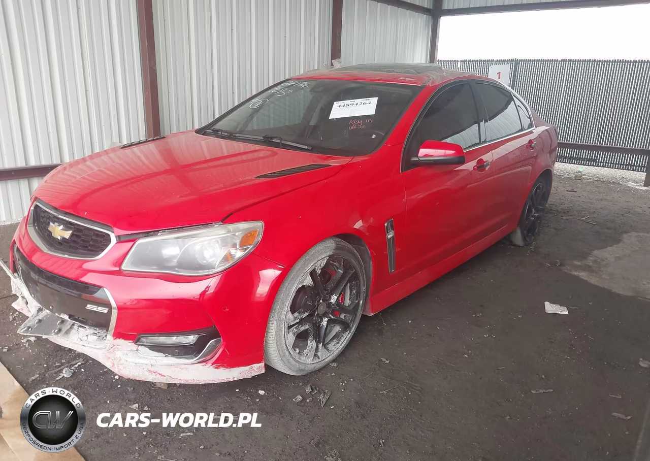 2016 Chevrolet Ss VIN:6G3F15RW2GL214284 - 2