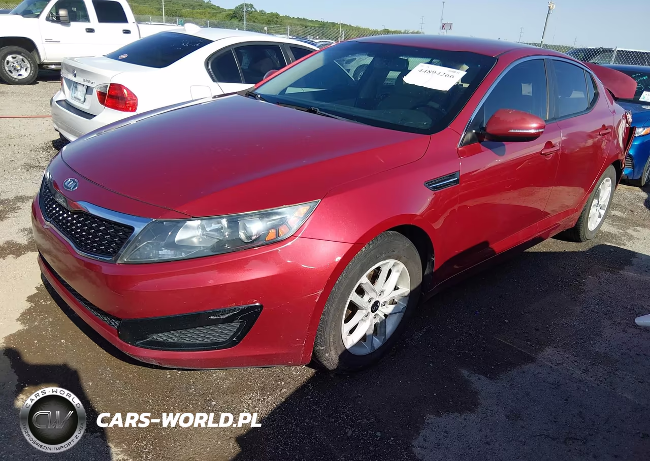 2011 Kia Optima Lx VIN:KNAGM4A77B5166606 - 2
