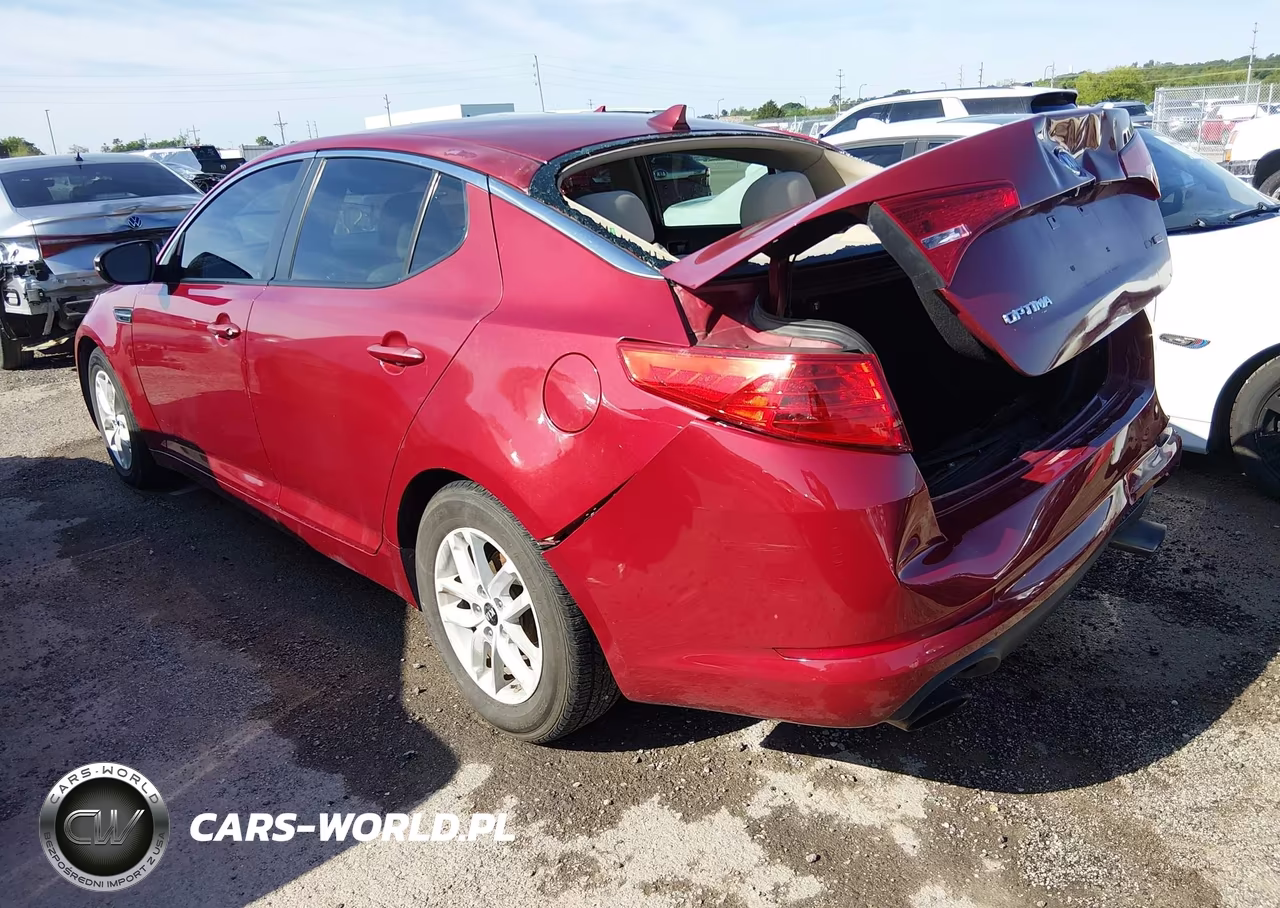 2011 Kia Optima Lx VIN:KNAGM4A77B5166606 - 3