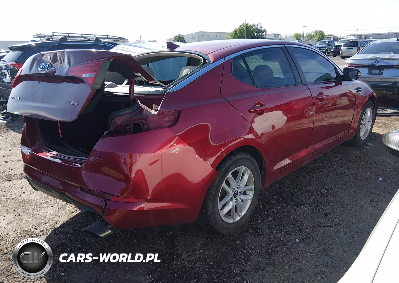 2011 Kia Optima Lx VIN:KNAGM4A77B5166606 - 4