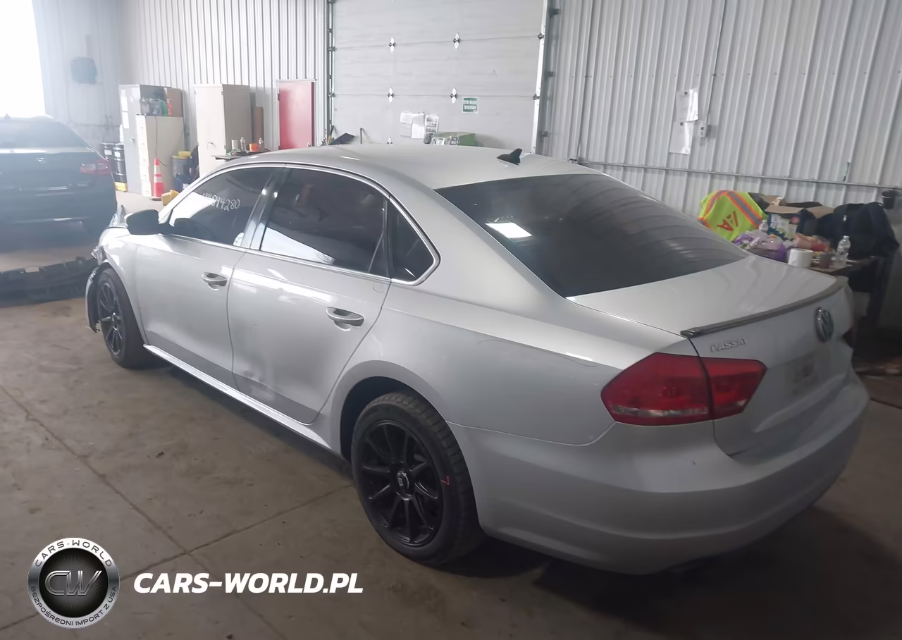 2013 Volkswagen Passat 2.0L Tdi Se VIN:1VWBN7A34DC102124 - 3