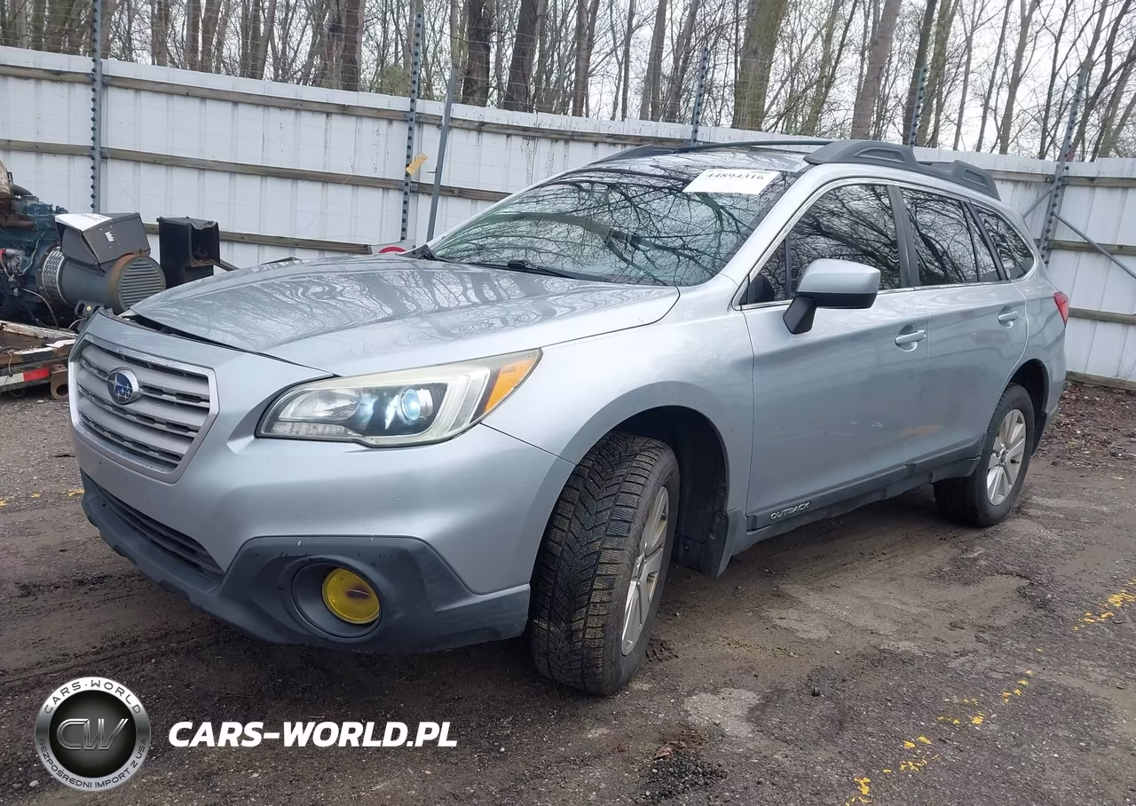 2015 Subaru Outback 2.5I Premium VIN:4S4BSACC0F3210129 - 2