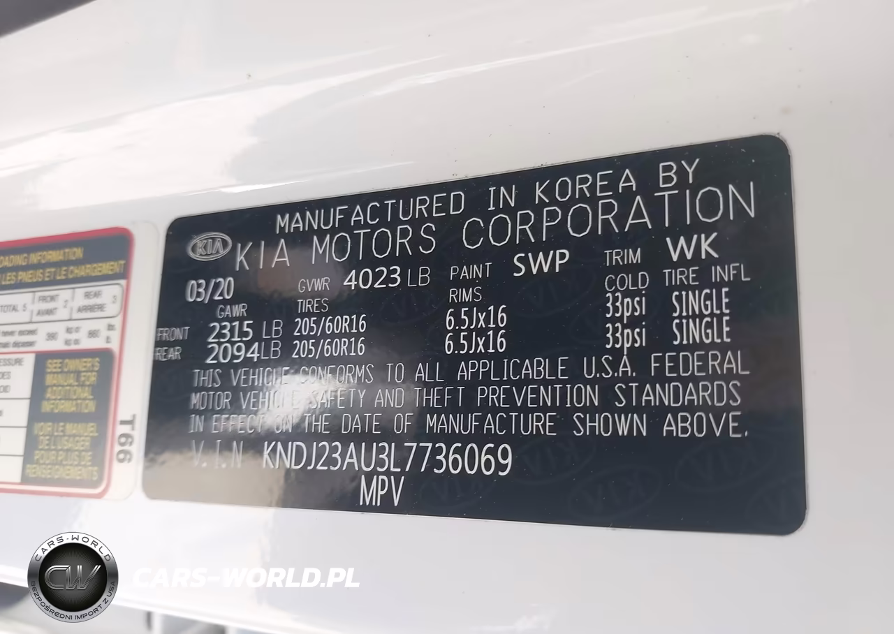 2020 Kia Soul Lx VIN:KNDJ23AU3L7736069 - 9