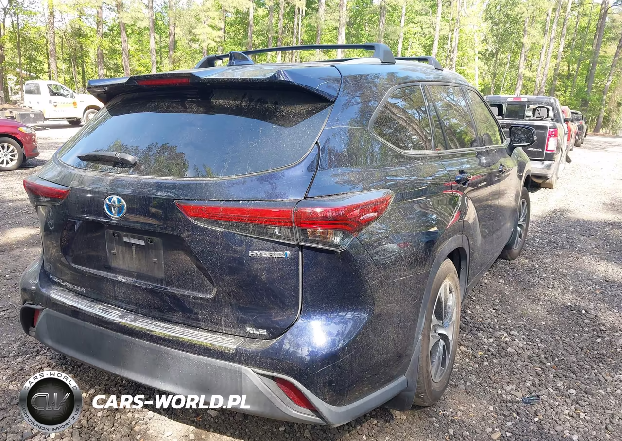 2022 Toyota Highlander Hybrid Xle VIN:5TDHBRCH5NS538295 - 4