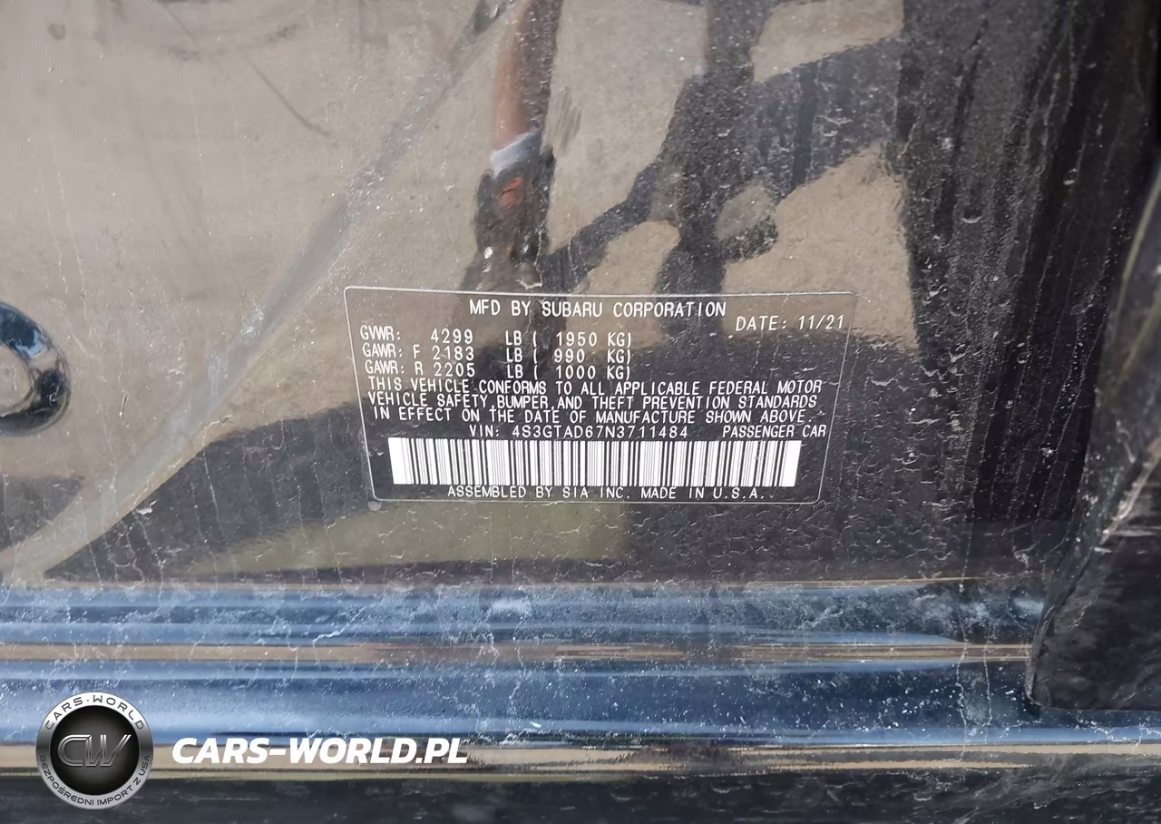2022 Subaru Impreza Premium 5-Door VIN:4S3GTAD67N3711484 - 9