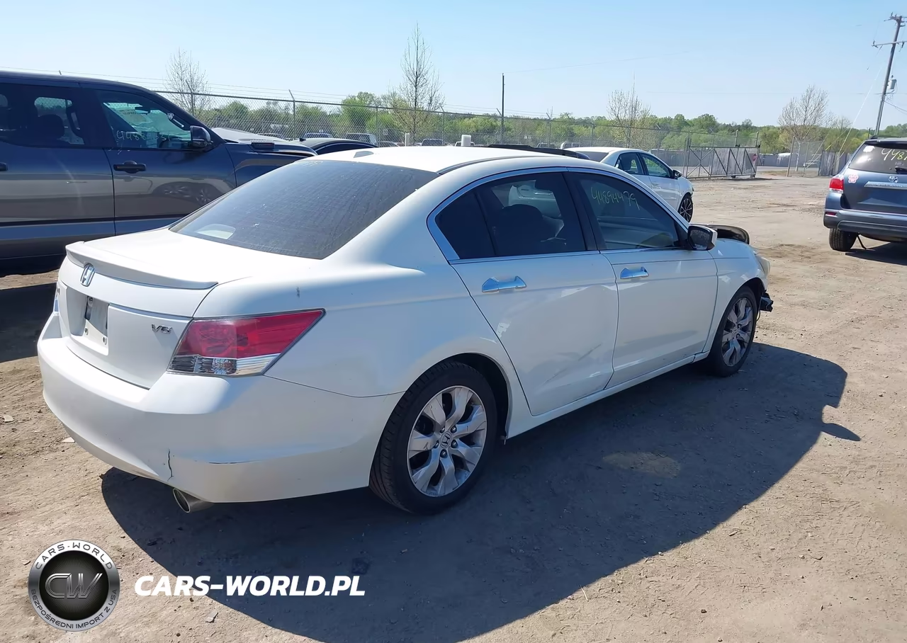 2009 Honda Accord 3.5 Ex-L VIN:1HGCP36829A025580 - 4