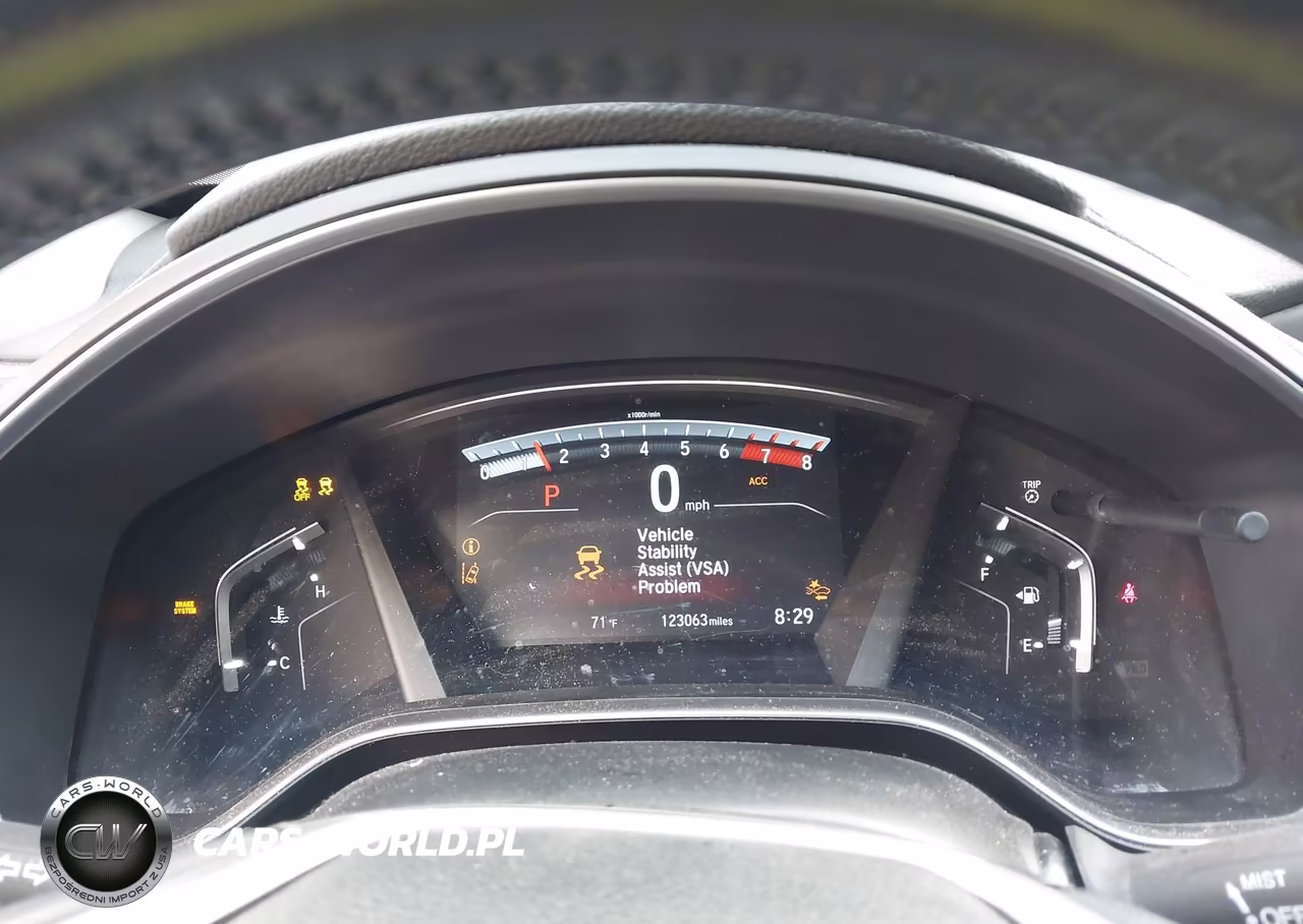 2017 Honda Cr-V Ex-L-Ex-L Navi VIN:5J6RW2H81HL004140 - 7