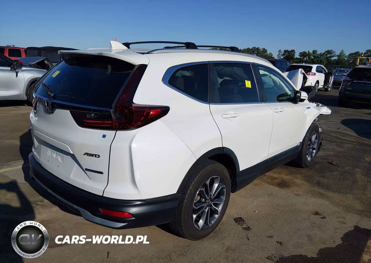 2021 Honda Cr-V Hybrid Ex-L VIN:7FART6H85ME021949 - 4
