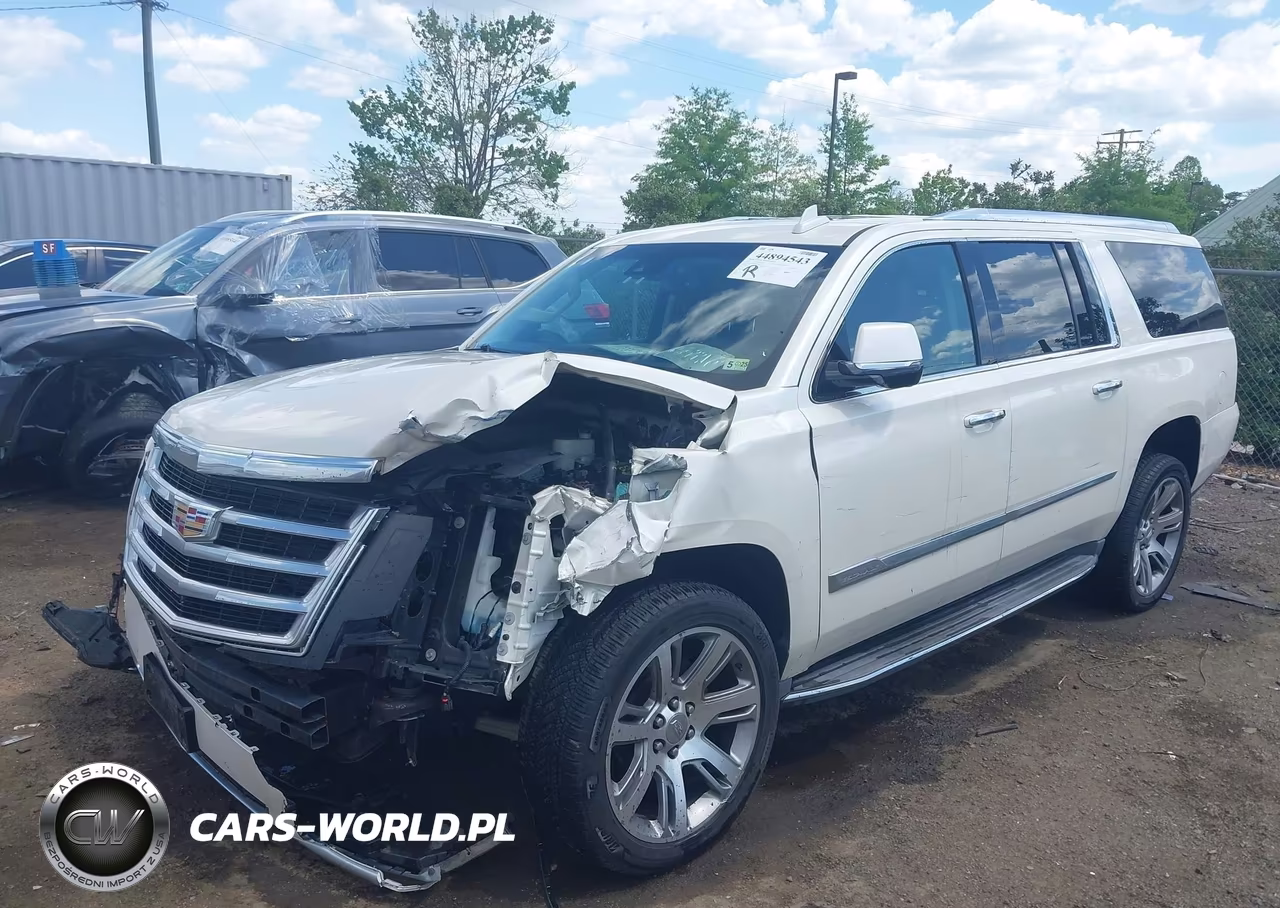2015 Cadillac Escalade Esv Luxury VIN:1GYS4SKJ8FR602402 - 2
