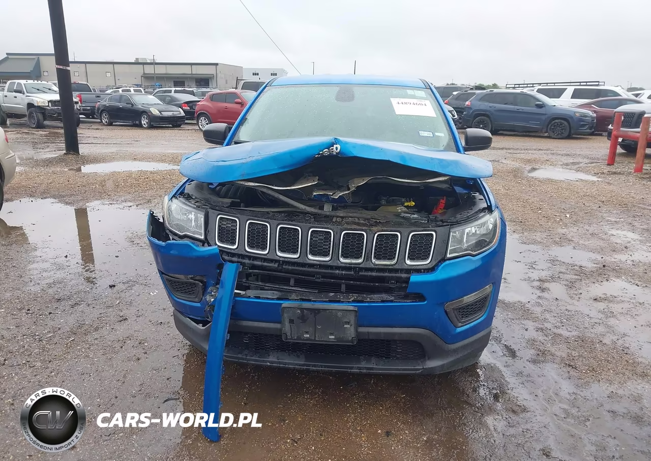 2021 Jeep Compass Sport 4X4 VIN:3C4NJDAB8MT579855 - 12
