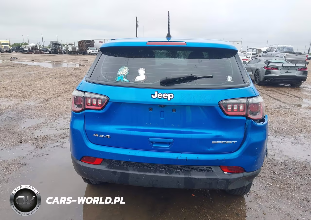 2021 Jeep Compass Sport 4X4 VIN:3C4NJDAB8MT579855 - 16