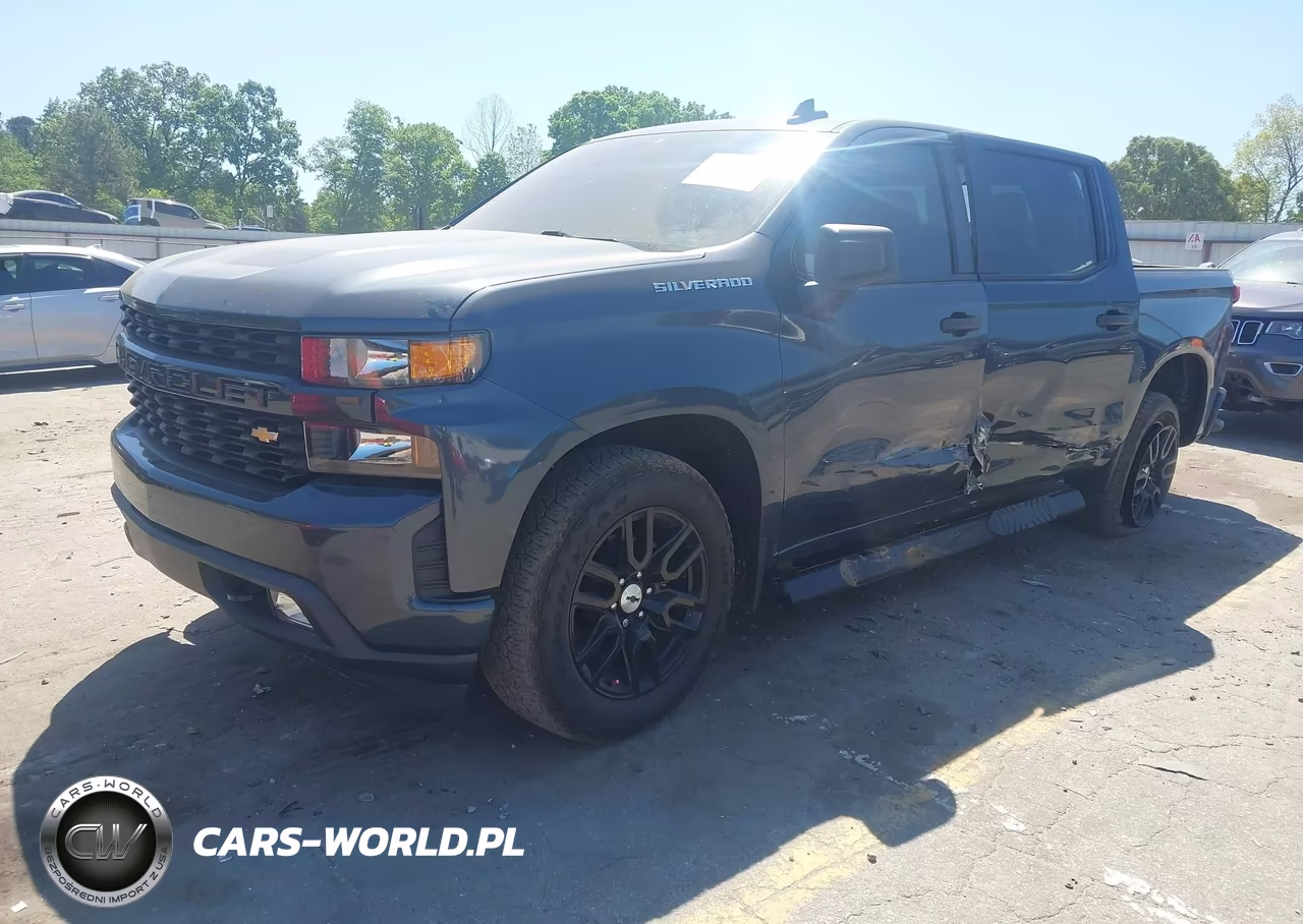 2020 Chevrolet Silverado 1500 2Wd Short Bed Custom VIN:1GCPWBEF0LZ169196 - 2