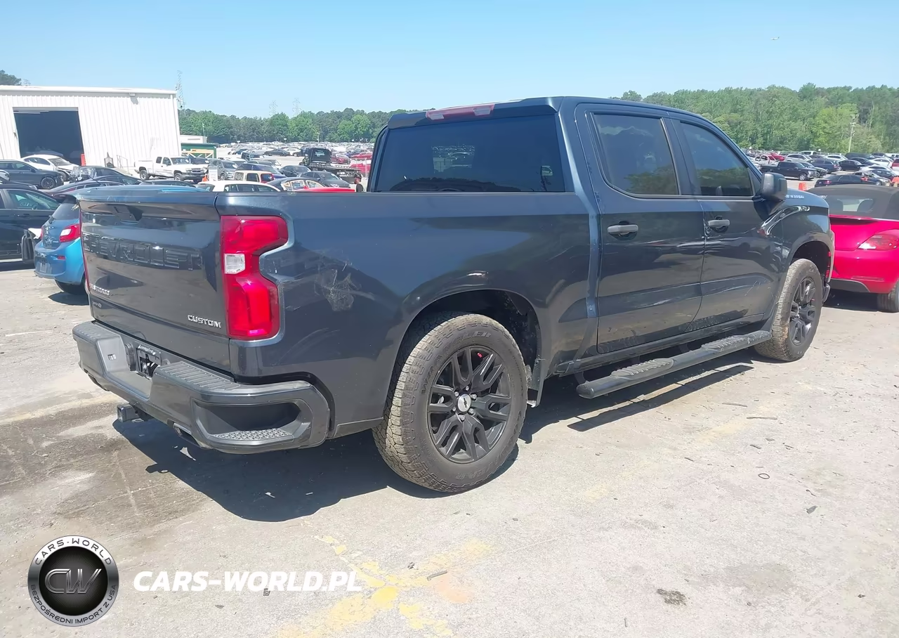2020 Chevrolet Silverado 1500 2Wd Short Bed Custom VIN:1GCPWBEF0LZ169196 - 4