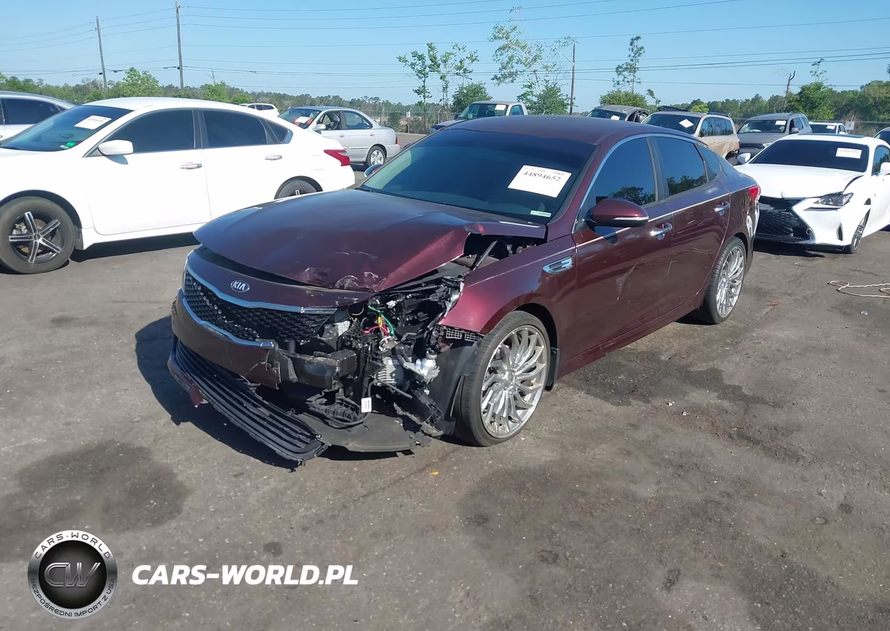 2016 Kia Optima Lx Turbo VIN:5XXGT4L11GG052425 - 2