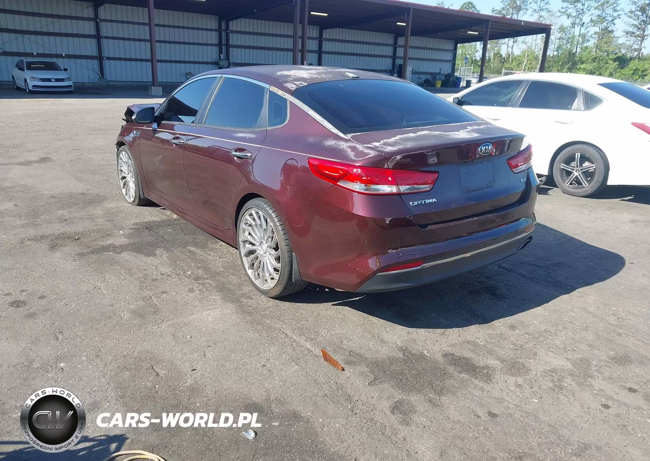 2016 Kia Optima Lx Turbo VIN:5XXGT4L11GG052425 - 3