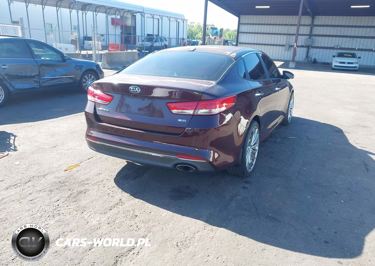 2016 Kia Optima Lx Turbo VIN:5XXGT4L11GG052425 - 4