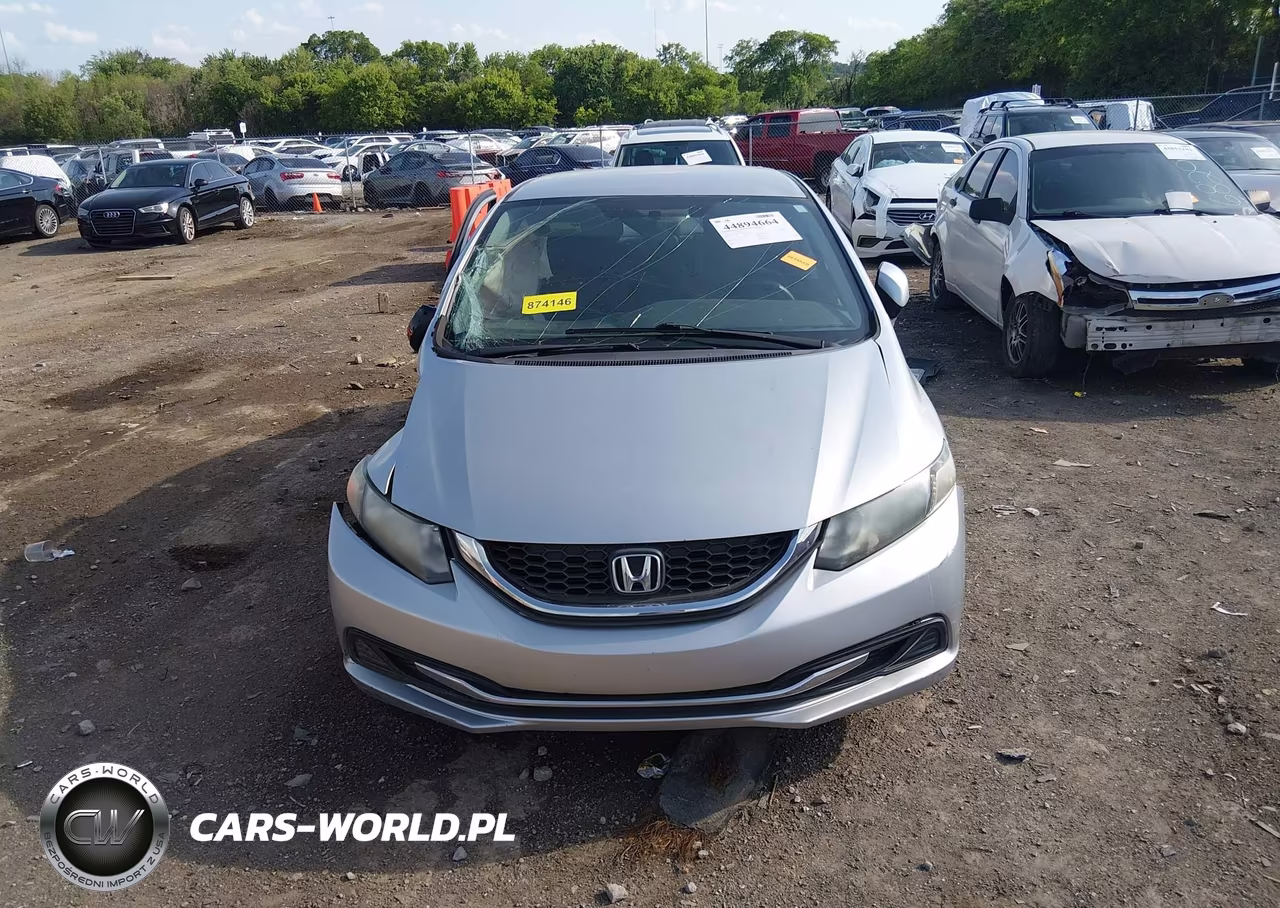 2013 Honda Civic Lx VIN:19XFB2F59DE011806 - 12