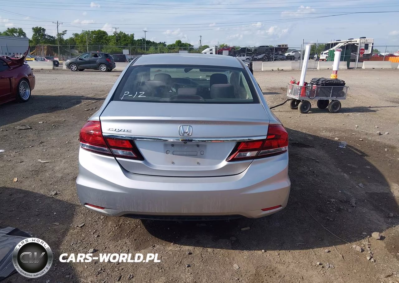2013 Honda Civic Lx VIN:19XFB2F59DE011806 - 16