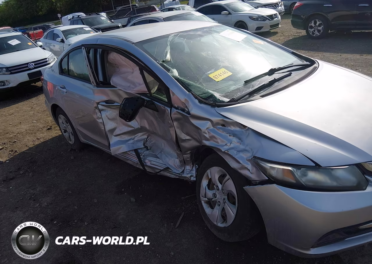 2013 Honda Civic Lx VIN:19XFB2F59DE011806 - 6