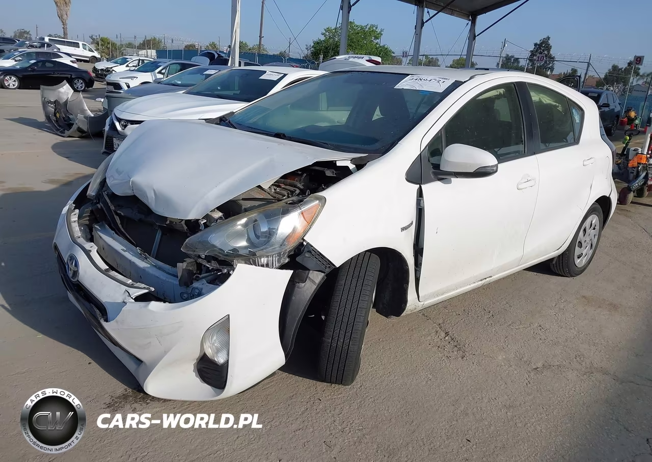TOYOTA PRIUS C VIN:JTDKDTB38G1123023 - 2