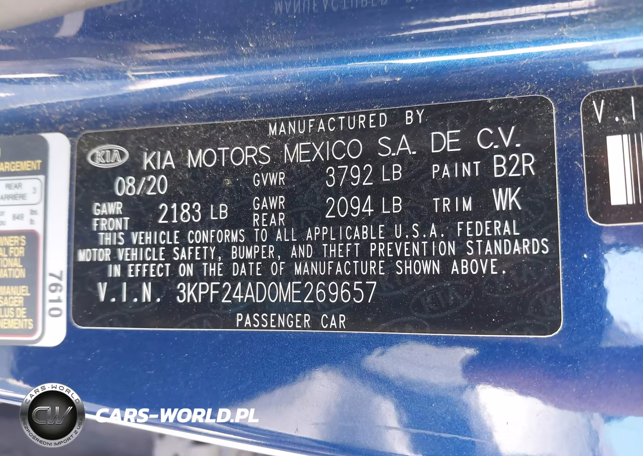 2021 Kia Forte Lxs VIN:3KPF24AD0ME269657 - 9