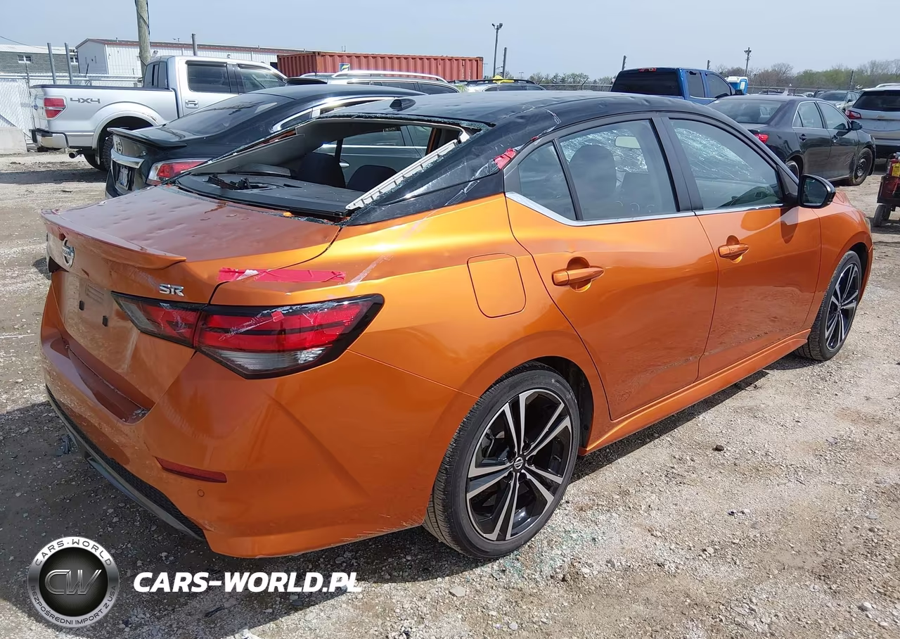 2022 Nissan Sentra Sr Xtronic Cvt VIN:3N1AB8DV0NY298441 - 4