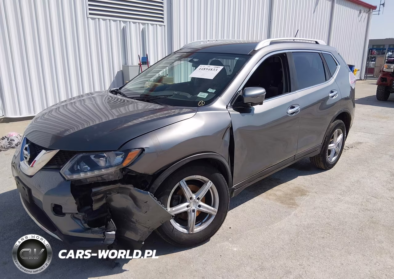 2016 Nissan Rogue Sv VIN:JN8AT2MV1GW140647 - 2