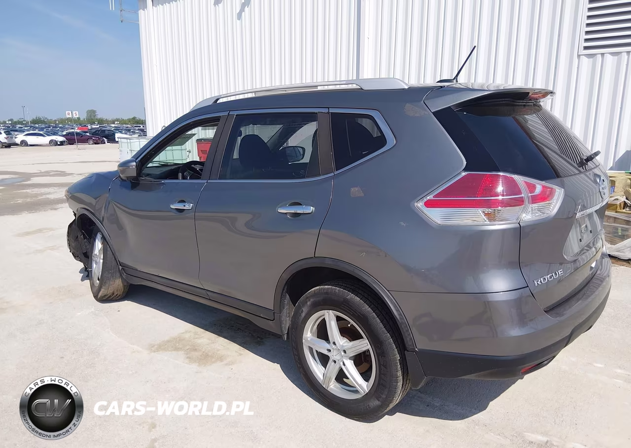 2016 Nissan Rogue Sv VIN:JN8AT2MV1GW140647 - 3