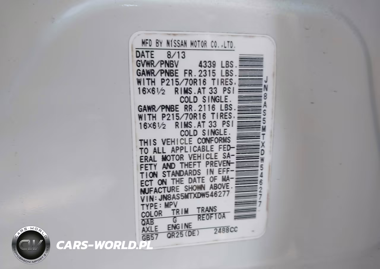 2013 Nissan Rogue S VIN:JN8AS5MTXDW546277 - 9