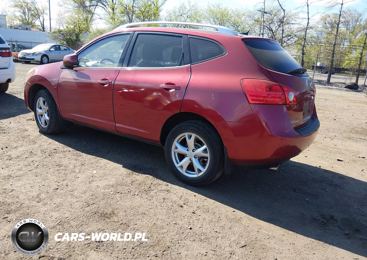 2008 Nissan Rogue Sl VIN:JN8AS58V48W124569 - 3