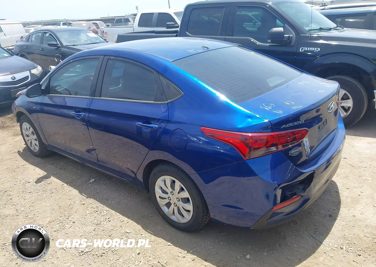 2022 Hyundai Accent Se VIN:3KPC24A61NE153860 - 3