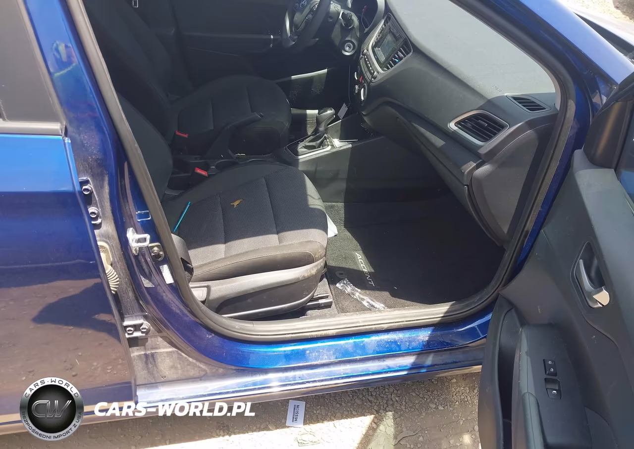 2022 Hyundai Accent Se VIN:3KPC24A61NE153860 - 5