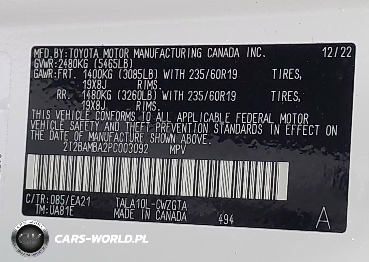 2023 Lexus Rx 350 Premium VIN:2T2BAMBA2PC003092 - 9