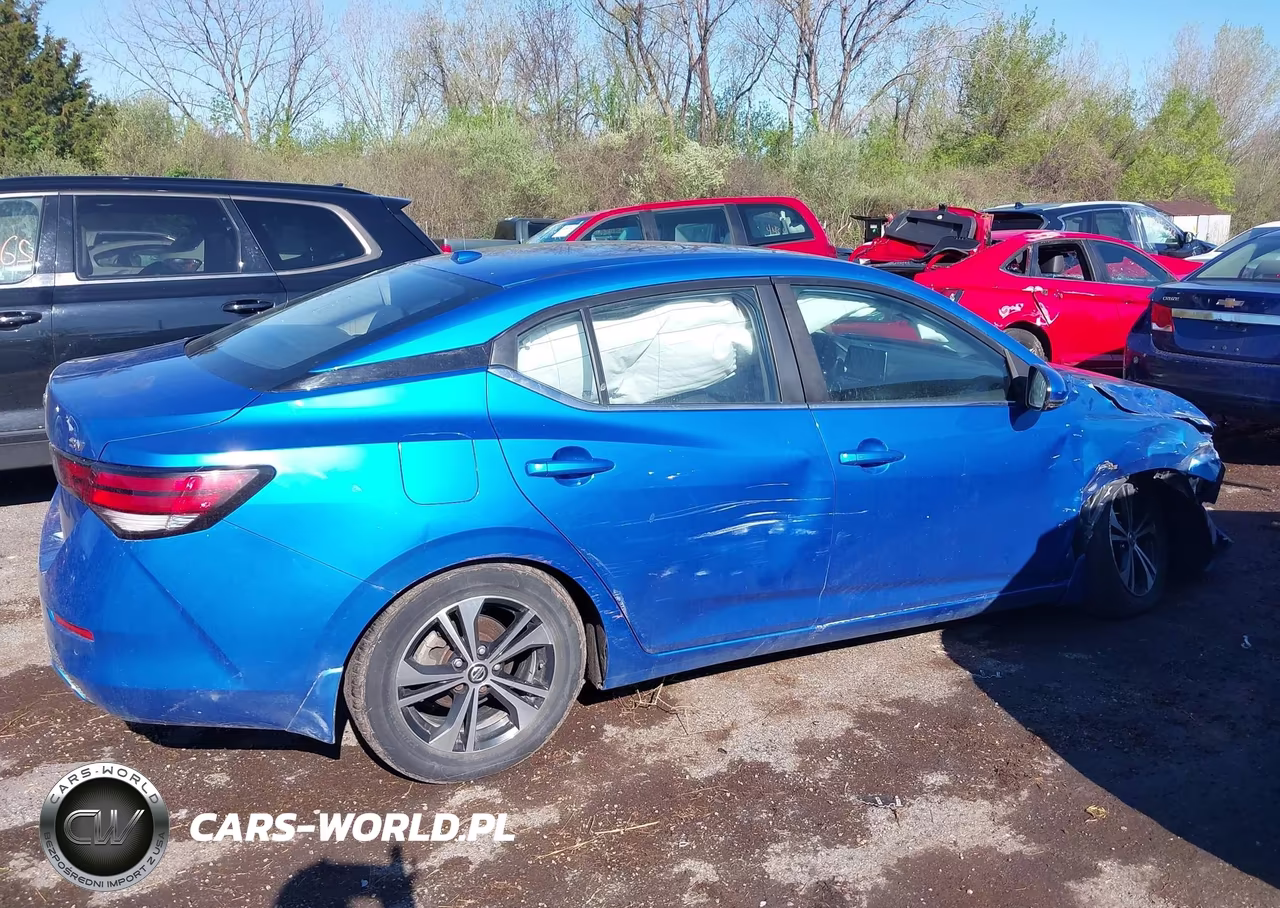 2020 Nissan Sentra Sv Xtronic Cvt VIN:3N1AB8CV7LY237084 - 13