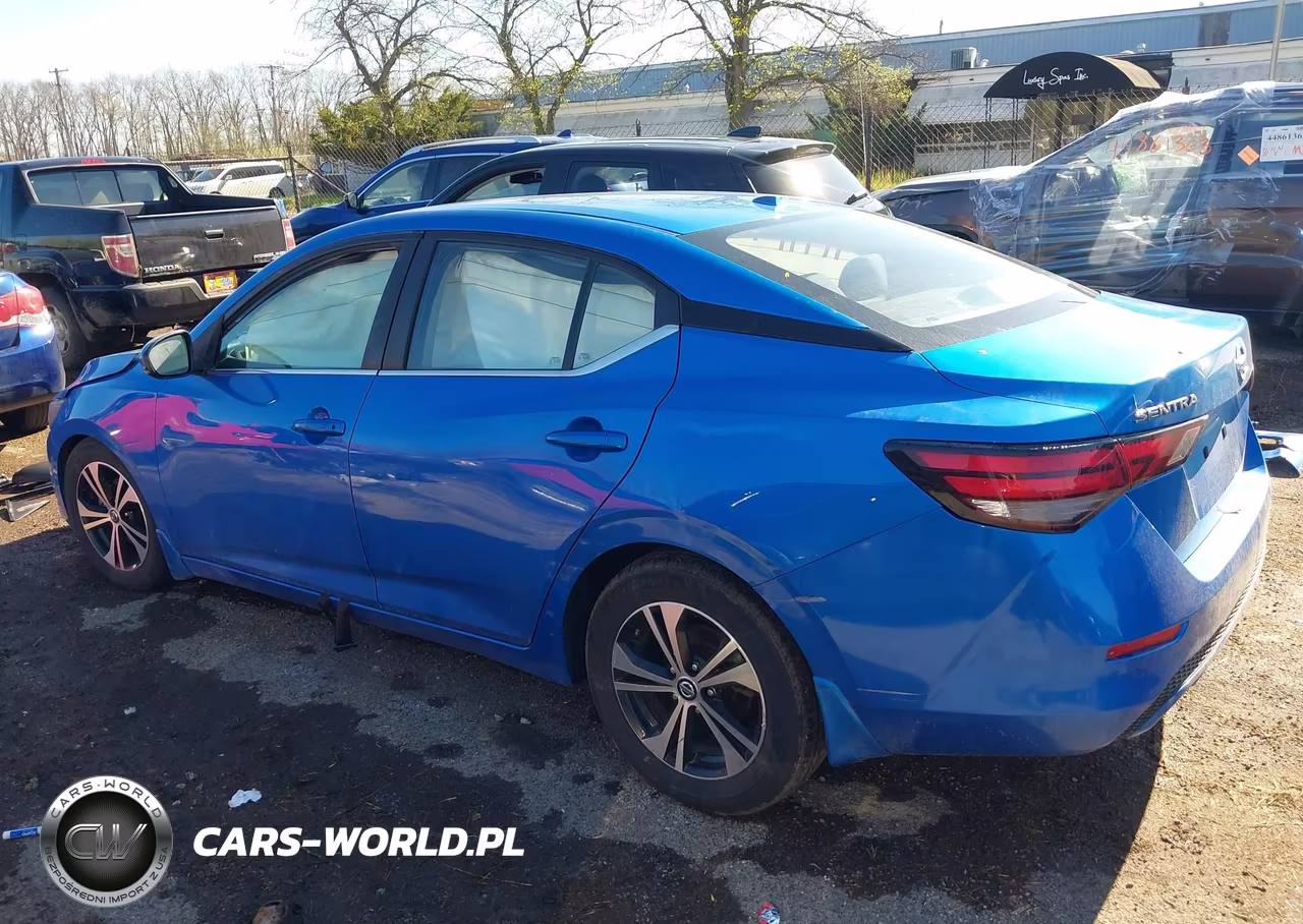 2020 Nissan Sentra Sv Xtronic Cvt VIN:3N1AB8CV7LY237084 - 14