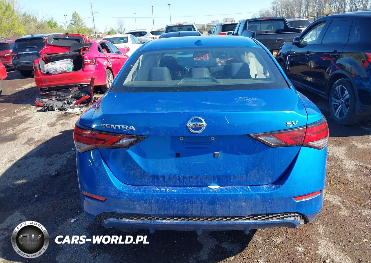 2020 Nissan Sentra Sv Xtronic Cvt VIN:3N1AB8CV7LY237084 - 16