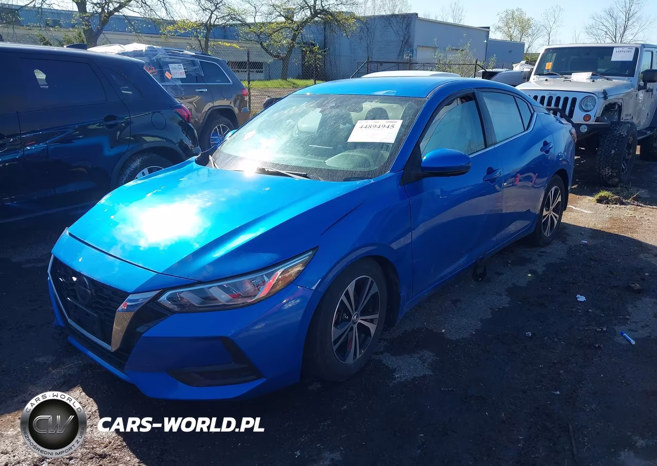 2020 Nissan Sentra Sv Xtronic Cvt VIN:3N1AB8CV7LY237084 - 2