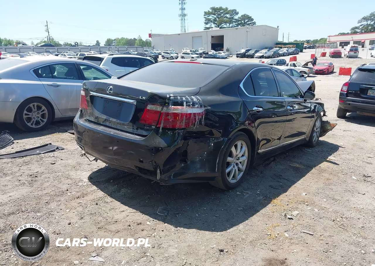 2007 Lexus Ls 460 VIN:JTHBL46F875017370 - 4