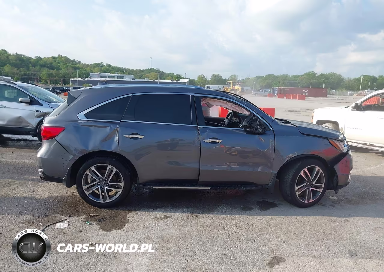 2017 Acura Mdx Advance Entertainment Pkgs VIN:5FRYD4H93HB023365 - 14