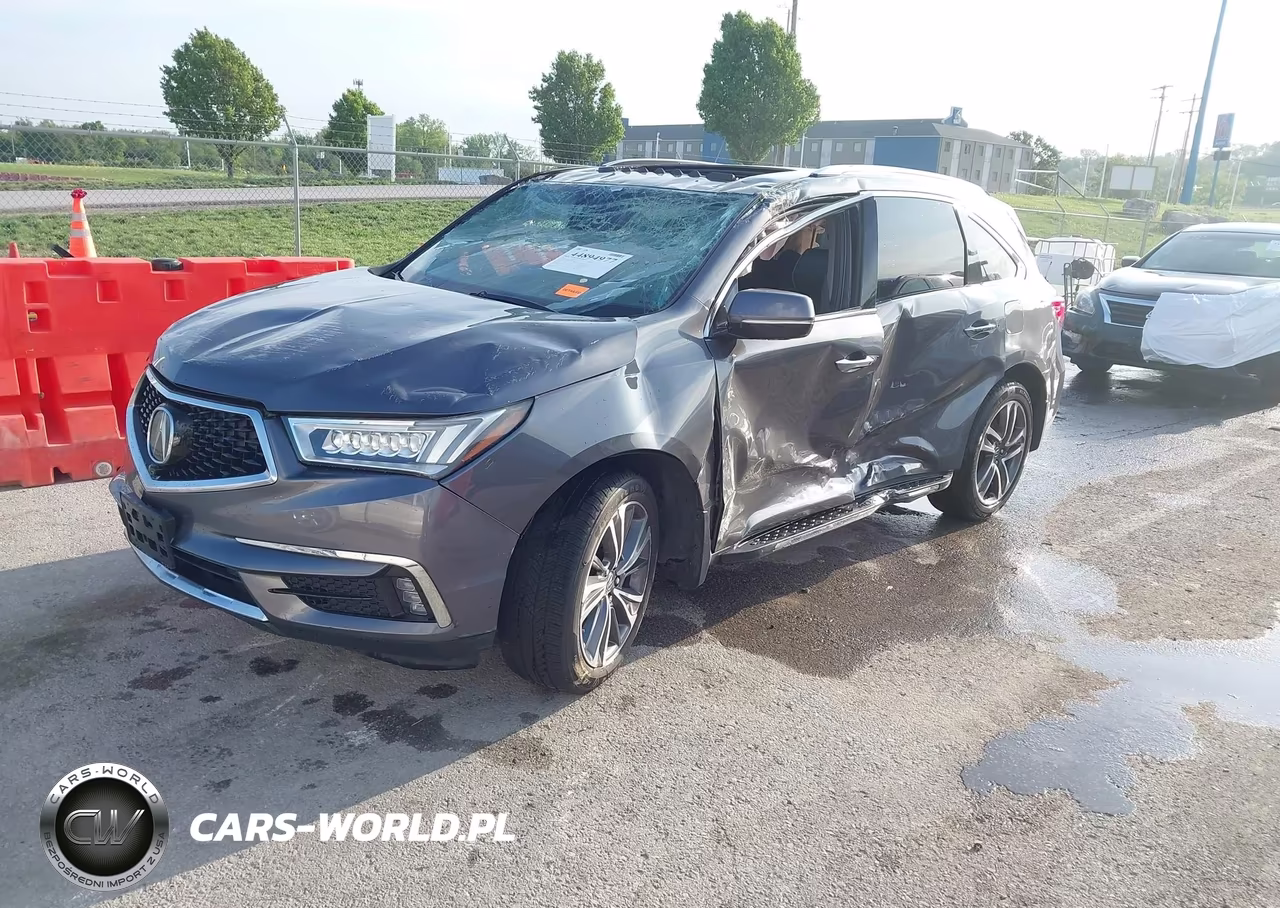2017 Acura Mdx Advance Entertainment Pkgs VIN:5FRYD4H93HB023365 - 2