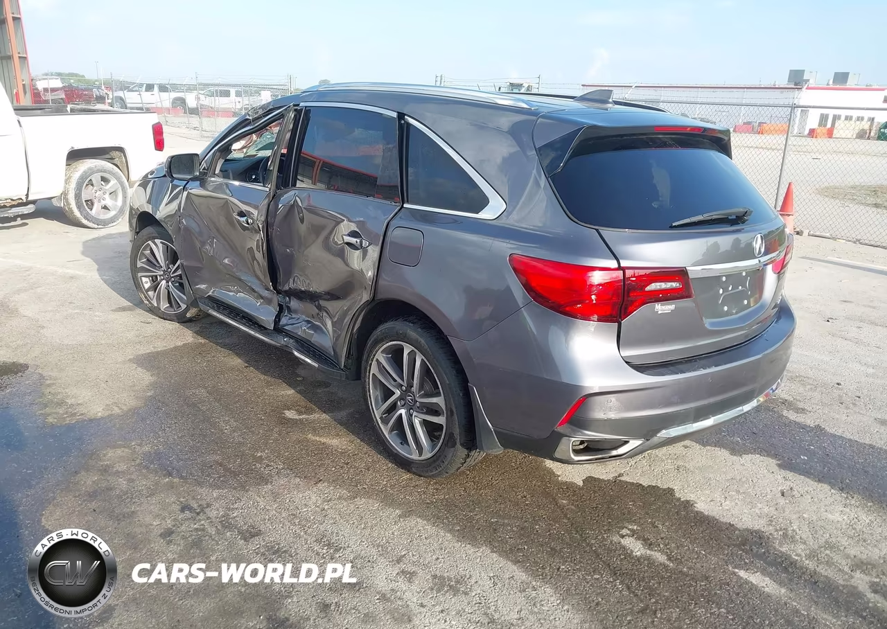 2017 Acura Mdx Advance Entertainment Pkgs VIN:5FRYD4H93HB023365 - 3