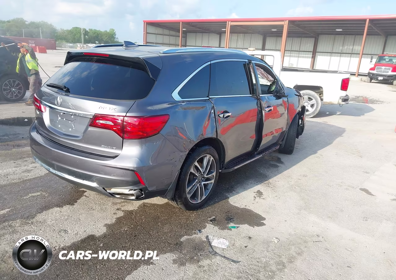 2017 Acura Mdx Advance Entertainment Pkgs VIN:5FRYD4H93HB023365 - 4