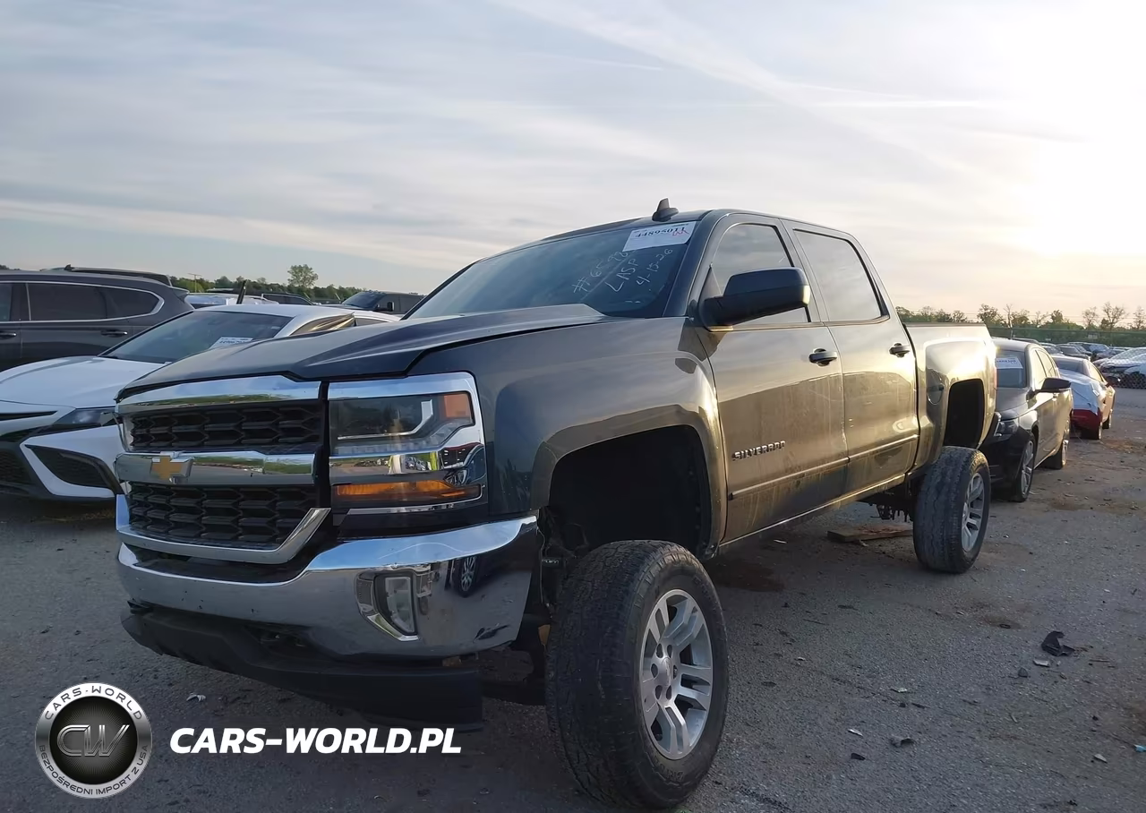 2017 Chevrolet Silverado 1500 1Lt VIN:3GCUKREC0HG460494 - 2