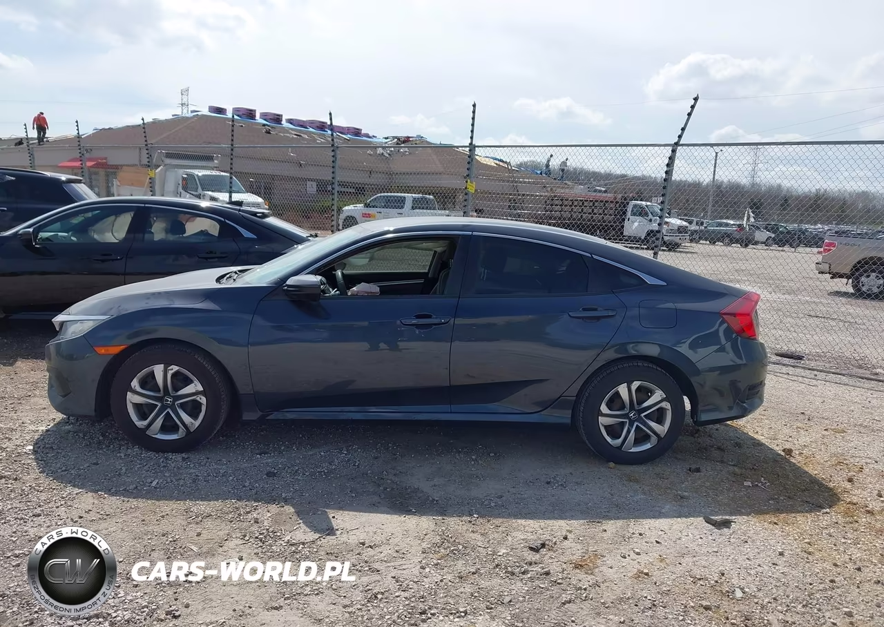 2017 Honda Civic Lx VIN:19XFC2F57HE001018 - 14