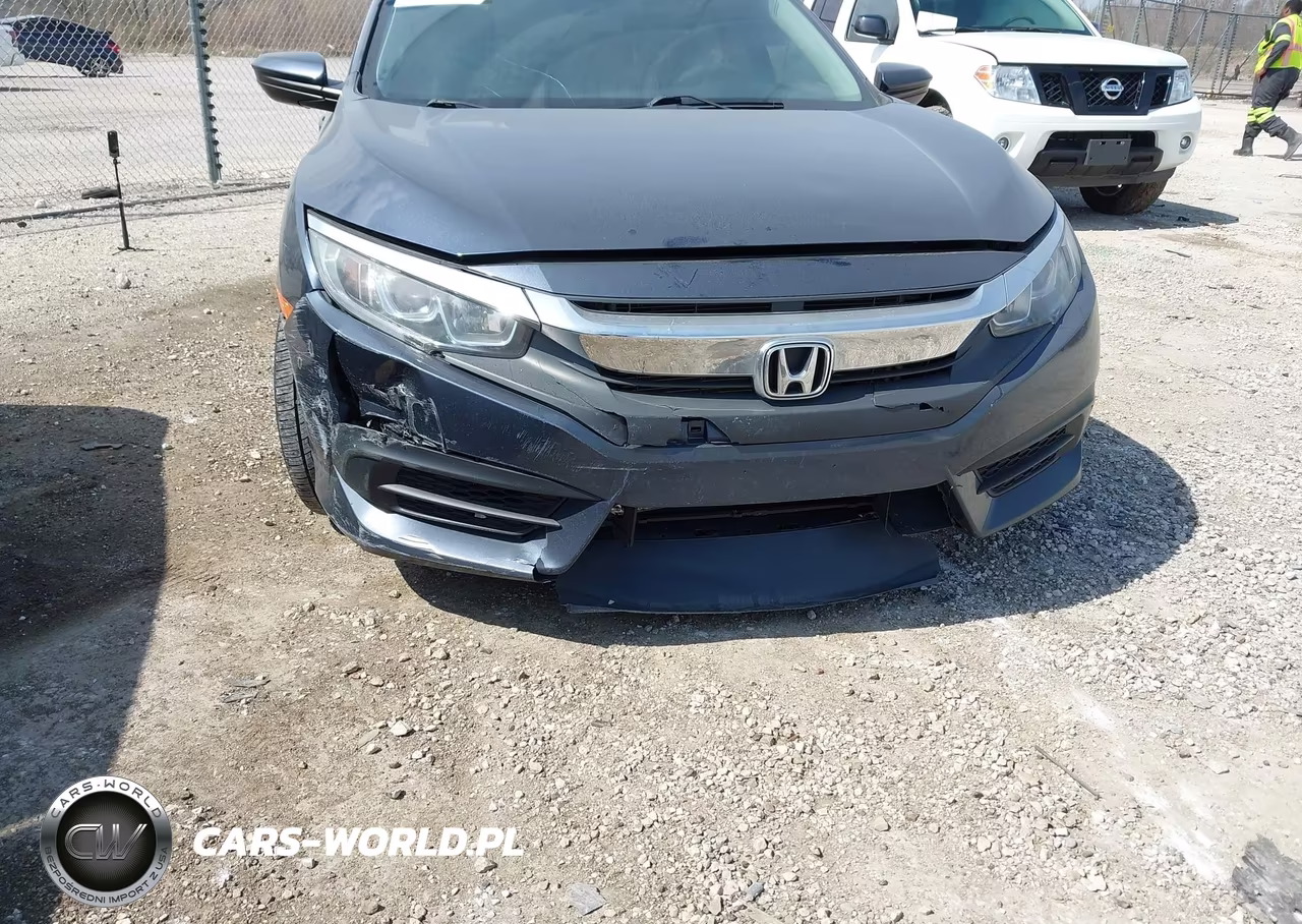 2017 Honda Civic Lx VIN:19XFC2F57HE001018 - 6