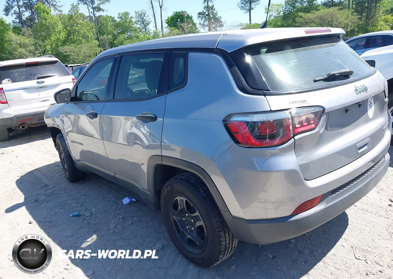 2018 Jeep Compass Sport Fwd VIN:3C4NJCABXJT267459 - 14