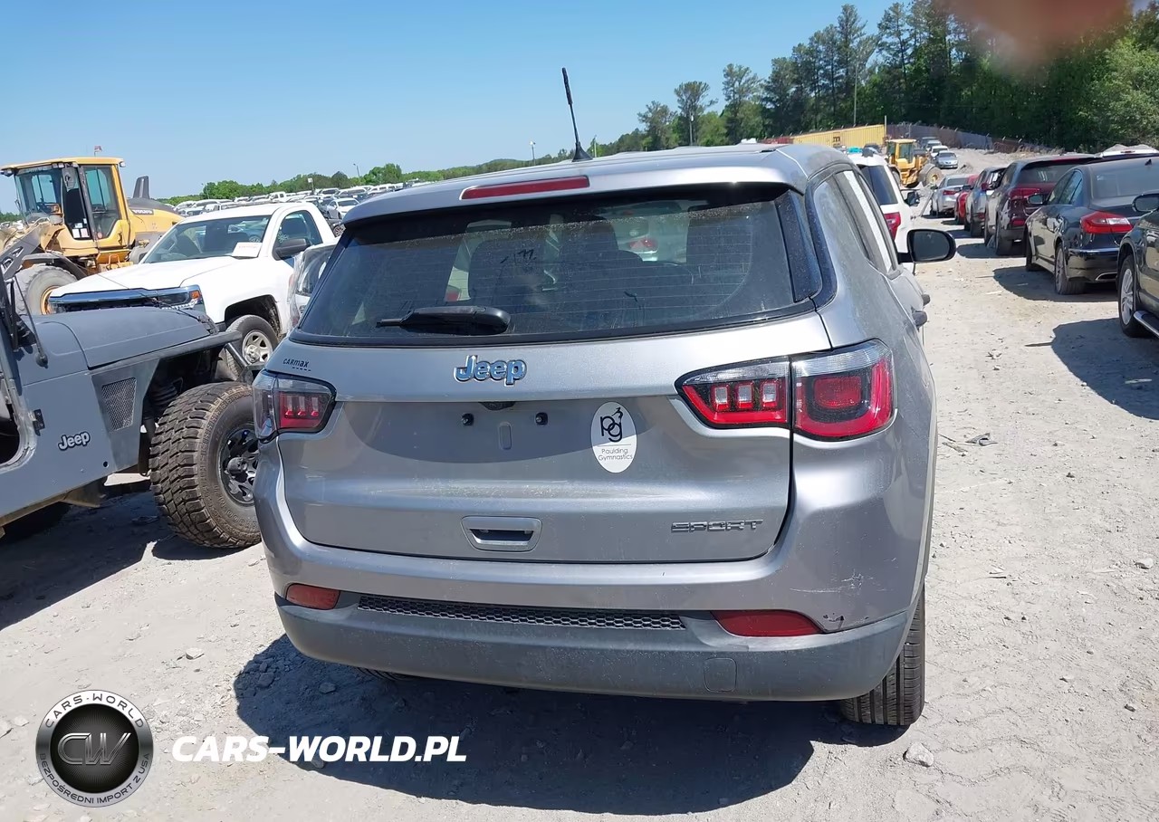 2018 Jeep Compass Sport Fwd VIN:3C4NJCABXJT267459 - 16